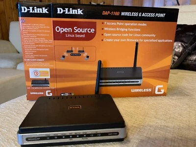 Access Point D-Link DAP-1160 Wireless, Wi-Fi Extender, Bridge - Immagine 1 di 4
