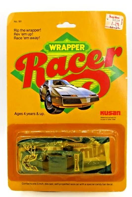 KUSAN 1983 ENVOLTURA CORREDORES SERIE BEBÉ RUTH PONTIAC FIREBIRD RARO Foto 1 de 4