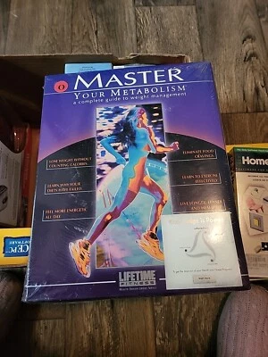 NEW SEALED Vintage Master your metabolism guide to weight management fitness VHS - Image 1 of 2