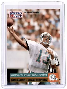 1991 Pro Set Dan Marino. Miami Dolphins #25 - Picture 1 of 2