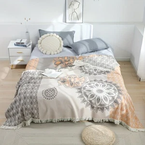 Bohemian "Mocha" Range Blanket - Picture 1 of 6