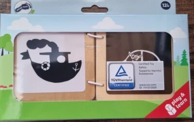 LEGLER OHG SMALL FOOT COMPANY Legler Babybuch "Ludwig" (Kontraste) ab 12 Monate 10862 Neu & OVP