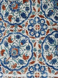 Paisley Cotton Bedspread Handmade Floral Bedcover Coverlet Queen Size Bedding - Picture 1 of 1