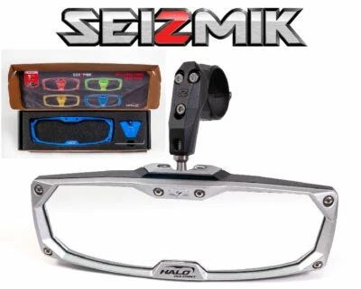 Espejo retrovisor azul Seizmik Halo fundido - Polaris Ranger 900 XP 2013-2019 / Crew Foto 1 de 4