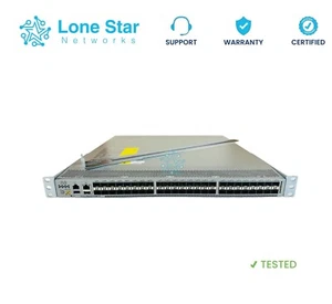 Przełącznik Cisco Nexus N3K-C3548P-10GX 48x porty SFP + 10G podwójne zasilanie AC - Zdjęcie 1 z 3
