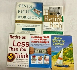 Retire Rich Retiring Well Retire to Caribbean on less than you think! Book Lot 5 - Picture 1 of 11