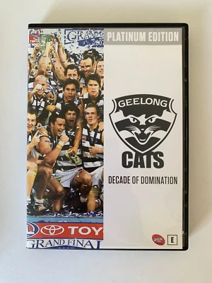 AFL Geelong Cats Decade of Domination DVD Platinum Edition 2011 Region 0 - Image 1 of 4