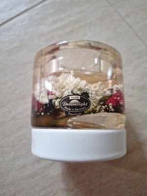 Teelichthalter Dreamlight Rote Rosen rund 9 cm hoch 8,5 cm Breit   GILDE  - Bild 1 von 4