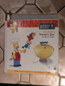 The Simpsons Homer's Smokey Joe Weber Grill 10th Anniversary Limited Edition - Picture 1 of 5