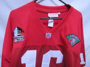 Parche Mitchell & Ness San Francisco 49ers Joe Montana 1989 Thowback Salón de la Fama - Imagen 1 de 9