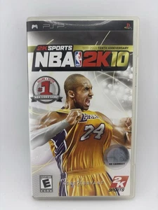 NBA 2K10 (Sony PSP, 2009) Tenth Anniversary Kobe Bryant #24 Cover - Picture 1 of 3