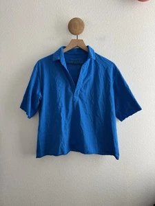 Frank & Eileen Patrick Pullover Henley Shirt *geschnittene Ärmel* Größe S - Bild 1 von 7