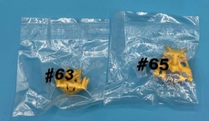 Hasbro Pokemon Mystery Poke Pack 1999 minifigure vintage sigillate #63 #65 - Foto 1 di 6