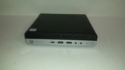 HP ProDesk 600 G5 Desktop Mini , i5-9500T@ 2.20GHZ 8GB RAM 256GB NVMe NO OS . - Image 1 of 4