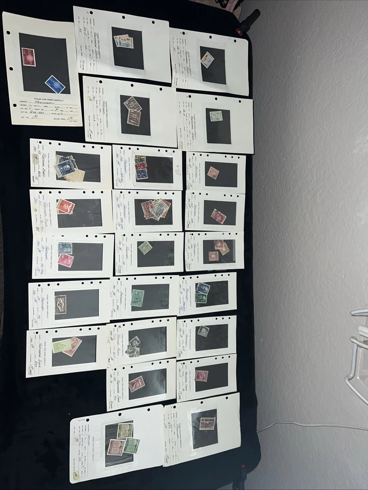 Vintage Portugal Stamp Collection Lots - Image 1 of 4