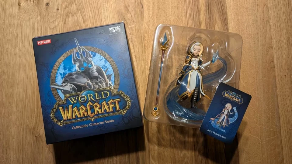 Pop Mart World of Warcraft Jaina Proudmoore Figur Collectible Charakter Series - Bild 1 von 1
