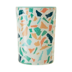 Mimo Terrazzo Tumbler Elegant Cup Bathroom Accessory Sink Vanity Toothbrush Hold - Picture 1 of 1