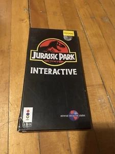 Jurassic Park Interactive (Panasonic 3DO, 1994) Complete CIB - Long Box Tested - Picture 1 of 2