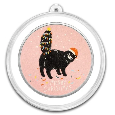 Redondo color plata 1 oz - Cat: Dear Santa, Define "Bueno" Foto 1 de 4