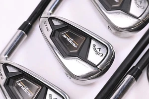 Ladies Callaway Rogue ST Max OS Lite Irons / 5-PW+GW / Ladies Flex Cypher 40 - Picture 1 of 7