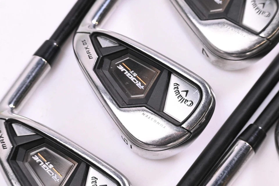 Ladies Callaway Rogue ST Max OS Lite Irons / 5-PW+GW / Ladies Flex Cypher 40 - Image 1 of 4