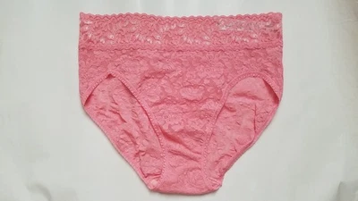 NWOT Hanky Panky Signature Lace French Briefs Panties, Pink, Size M - Image 1 of 3