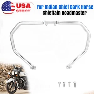 Engine Guard For Indian Chieftain Dark Horse 16-18 Indian Chief Classic/Vintage - Foto 1 di 12