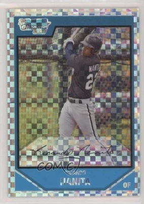 2007 Bowman Chrome Prospects X-Fractor /275 Ricardo Nanita #BC82 - Image 1 of 2