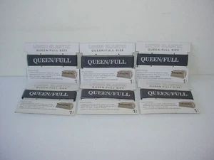 Lote de 6 bandas organizadoras elásticas de lino tamaño queen/completo sábanas envolturas - Imagen 1 de 2