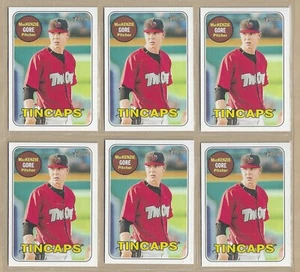 Lot of (6) 2018 Topps Heritage MINORS MacKENZIE GORE #103 Fort Wayne TinCaps - Picture 1 of 1