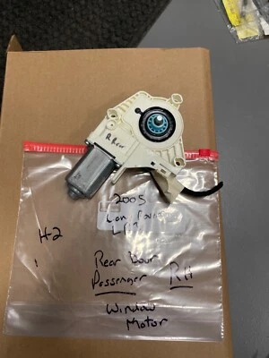 2005 - 09 Land Rover LR3 - Passenger Rear Door Window Motor - OEM - Изображение 1 из 4