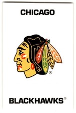 1989-90 Panini Stickers Chicago Blackhawks Logo #367 Chicago Blackhawks