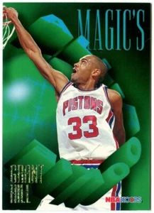 1994-95 NBA Hoops Magic's All-Rookie Team #AR-3 Grant Hill Detroit Pistons - Bild 1 von 2