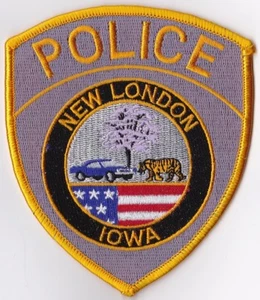 New London Iowa IO Police Patch NEW! - Picture 1 of 1
