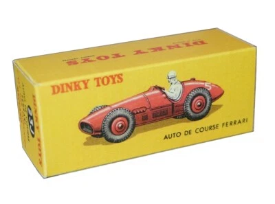 Dinky Toys boîte repro 23 J auto de course ferrari