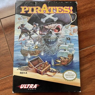 Pirates! (Nintendo NES, 1991) - Image 1 of 4