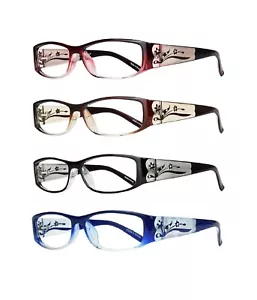 eyeBOGO Kaylee 4-Pack Stylish Reading Glasses for Women - Picture 1 of 3