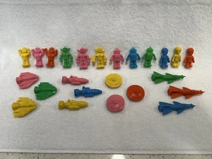 McDonald's 1978 Happy Meals Diener Space Raiders NOS Unused Lot of 24 (3 each) - Picture 1 of 24