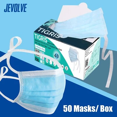 Surgical Tie-On Face Mask Filtering 3 Layers Individual Wrap Wholesale Level 3 - Image 1 of 4
