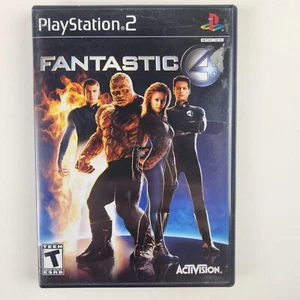 Fantastic 4 (Sony PlayStation 2, 2005) PS2 CIB Completo con Manual - Imagen 1 de 10