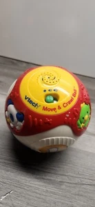 VTech Move And Crawl Ball Sounds Lights Music Action Interactive Infant Toy - Picture 1 of 7