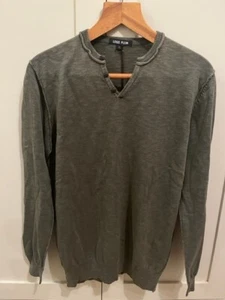 Louis Plein: Men's Long Sleeve T-Shirt. Medium. Olive Green. New with Tags - Picture 1 of 17