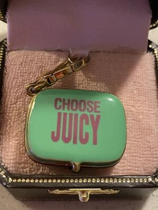 NWT and Box Juicy Couture Green mint bracelet charm. Never taken out of box - Picture 1 of 11