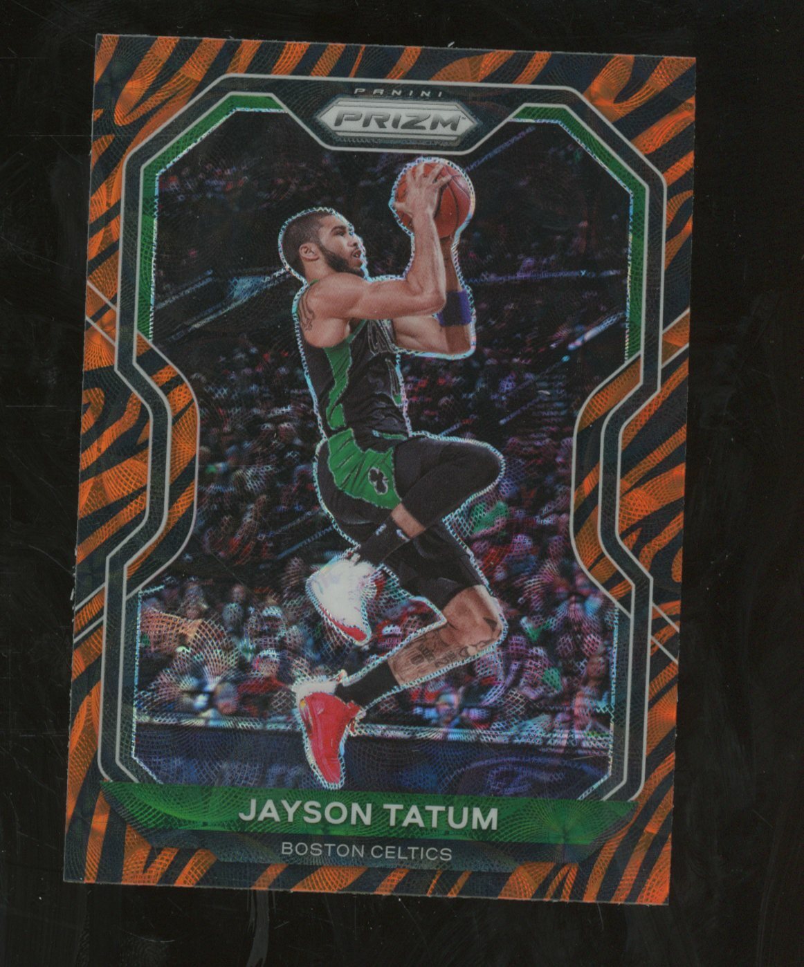 2020-21 Panini Choice Tiger Stripe Prizm Jayson Tatum Boston Celtics