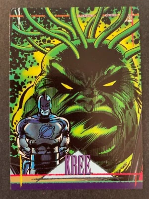 KREE 1993 Skybox Marvel Universe Alien Races #125 - Image 1 of 2