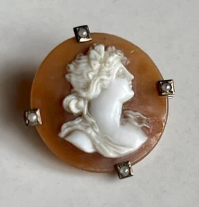 Victorian Cameo T Bar C-clasp - Picture 1 of 4