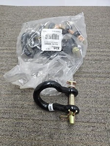 (QTY 5) Koch Industries geschmiedeter gedrehter Gabelkopf 3/4" schwarz 4004503 Schwerlast - Bild 1 von 10