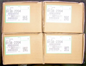 (4)Genuine Ricoh D1382204 D138-2204 Charge Rollers Pro C5100s / Pro C5110s - Picture 1 of 2