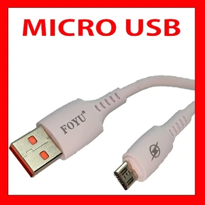 ✅ CAVO MICRO USB 1 2 3 Metri RICARICA PER SAMSUNG PLAYSTATION 4 CONTROLLER XBOX - Immagine 1 di 4