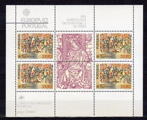 Portugal 1982 EUROPA un feuillet neuf MNH /B1po - Picture 1 of 1